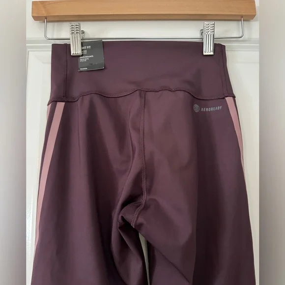 NWT Adidas Optime Trainicons 7/8 Leggings Size Small - Picture 7 of 10